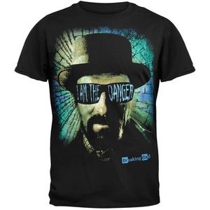 Men's Breaking Bad Crewneck Short Sleeve T-Shirt Black Size L